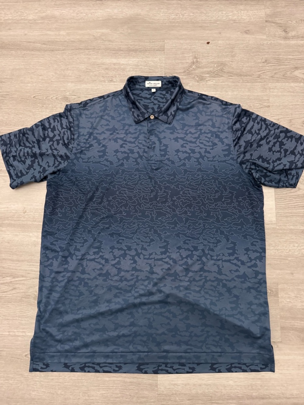 Peter Millar Polo Shirt Mens XL Golf Summer Comfort Performance Stretch Camo